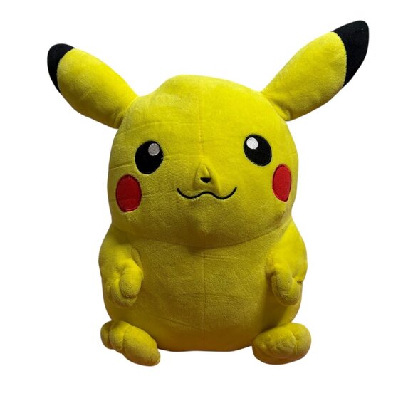 Pokemon Pikachu Plush Toy Soft Stuffed Animal 2020 Nintendo Licensed Large - Picture 1 of 6